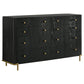 Arini 5-piece Eastern King Bedroom Set Cream and Black