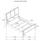 Arini 4-piece Queen Bedroom Set Cream and Black
