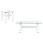 Dyer 2-piece Rectangular Coffee and End Table Set White