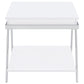 Marcia 3-piece Coffee and End Table Set White High Gloss