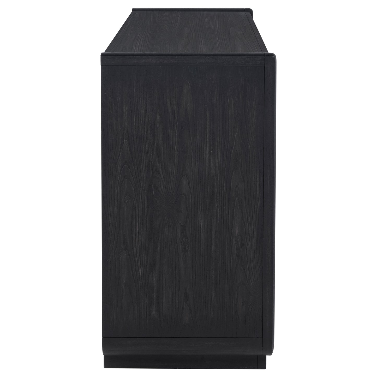 Leandro 2-drawer Dining Sideboard Server Burnished Black