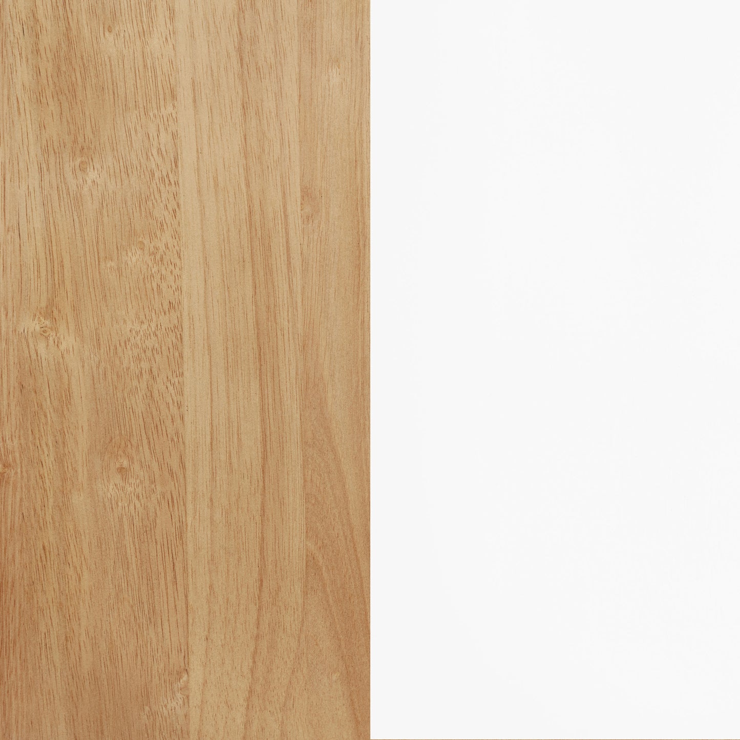 Andrews 66-inch Rectangular Dining Table Light Ash and White