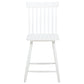 Andrews Windsor Counter Height Dining Side Chair White (Set of 2)
