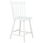 Andrews Windsor Counter Height Dining Side Chair White (Set of 2)
