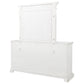 McKinney 6-drawer Bedroom Dresser with Mirror Vintage White