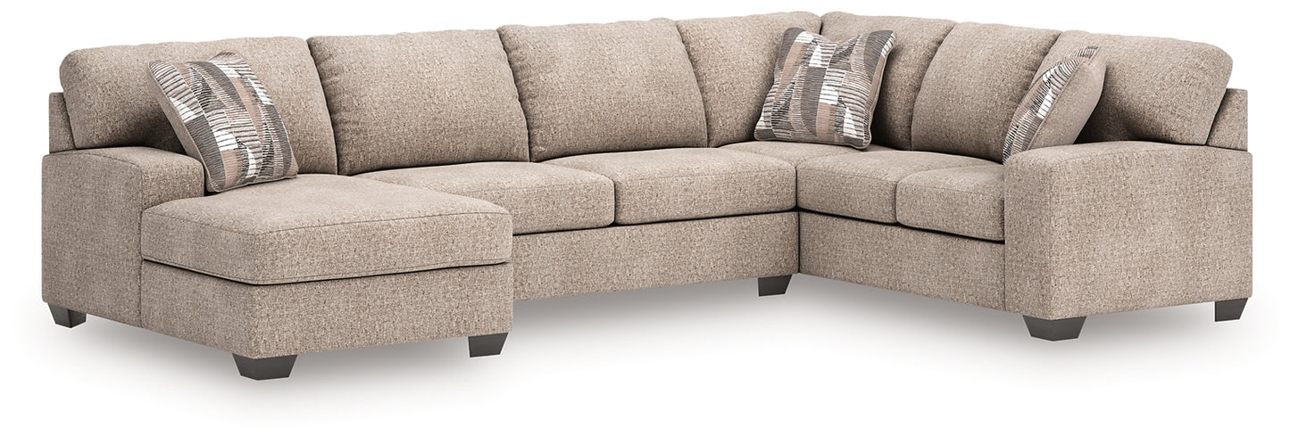 Newellen 3-Piece Sectional with Chaise