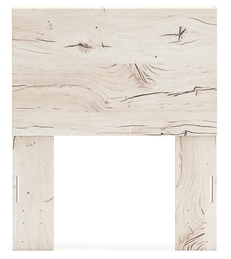 Twin Panel Headboard with Mirrored Dresser