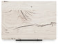 Queen Panel Storage Bed with Mirrored Dresser, Chest and Nightstand