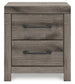 Graystorm Twin Panel Storage Bed with Mirrored Dresser, Chest and Nightstand