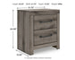 Graystorm Queen Panel Bed with Mirrored Dresser, Chest and Nightstand