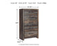 Drystan Queen Panel Headboard with Mirrored Dresser and Chest