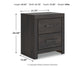 Hollivern Twin Panel Bed with Storage with Mirrored Dresser, Chest and Nightstand