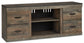 Trinell LG TV Stand w/Fireplace Option