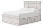 Makidern Queen Panel Storage Bed