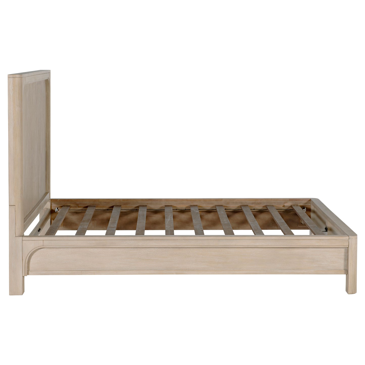 Solano 55-inch Queen Panel Bed Weathered Mango