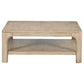 Solano 3-piece Square Coffee Table Set Weathered Mango