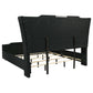 Lorient 4-piece Eastern King Bedroom Set Black