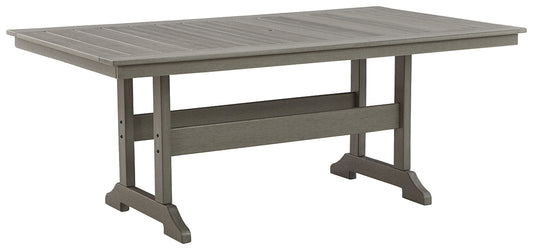 Visola RECT Dining Table w/UMB OPT