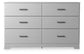 Stelsie Six Drawer Dresser