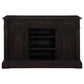 Phelps 2-door Rectangular Server Antique Noir