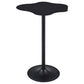 Keanu Pedestal Cloud-Shaped Top Bar Table Black