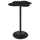 Keanu Pedestal Cloud-Shaped Top Bar Table Black