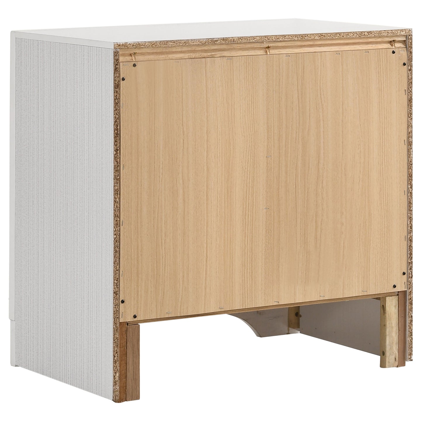 Miranda 2-drawer Nightstand White