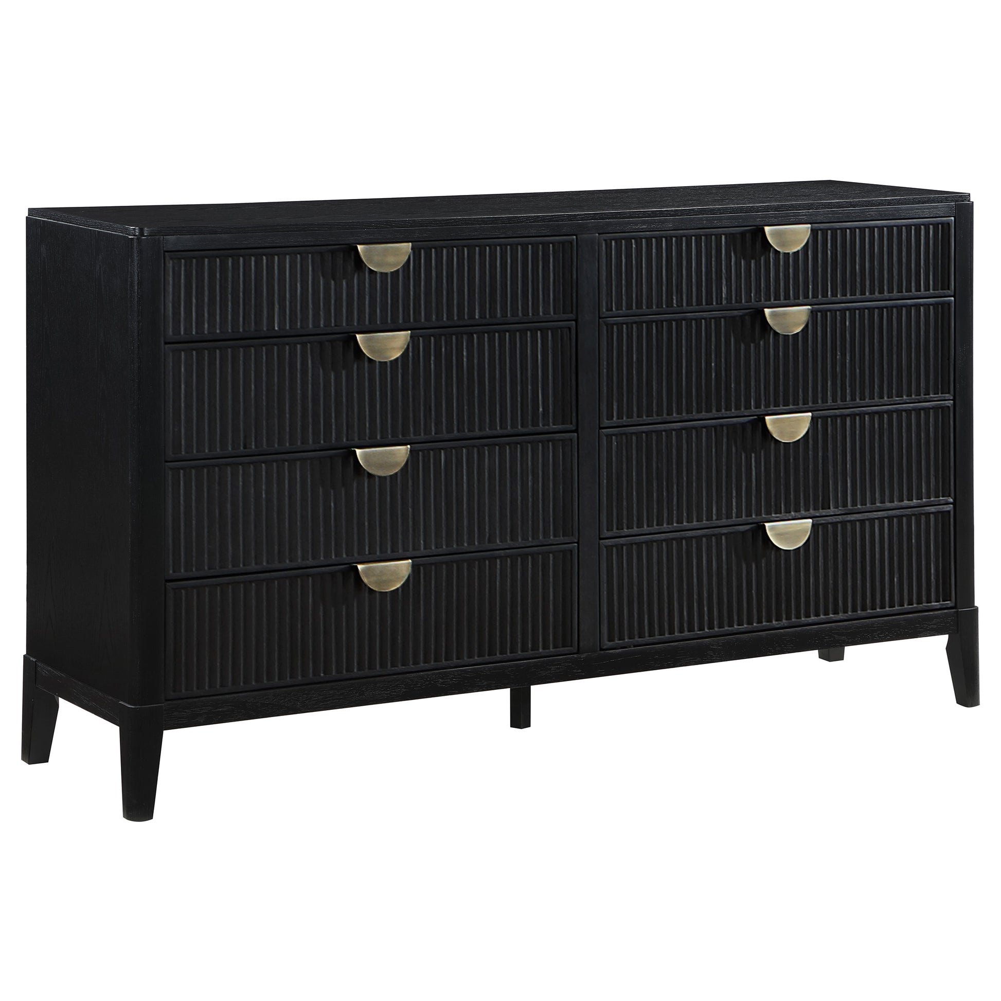 Brookmead 8-drawer Dresser Black Value Home Furniture Brookmead 8-drawer Dresser Black Value Home Furniture