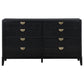 Brookmead 8-drawer Bedroom Dresser Black