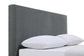 Gregory Upholstered Full Panel Bed Graphite