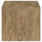 Lynette Square Engineered Wood End Table Mango