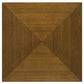 Westerly Square Wood Side End Table Walnut Brown