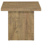 Devar Square Engineered Wood End Table Mango