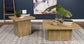 Devar Square Engineered Wood Coffee Table Mango