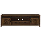 Madra 2-door Engineered Wood 79-inch TV Stand Dark Pine
