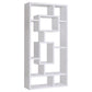 Howie 10-shelf Bookcase White