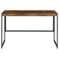 Estrella Writing Desk Antique Nutmeg and Gunmetal