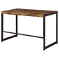 Estrella Writing Desk Antique Nutmeg and Gunmetal