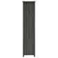 Dylan 68-inch 4-shelf Storage Bookshelf Weathered Grey