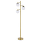 Sena Trio Tree Floor Lamp Gold