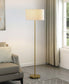 Ramiro Drum Shade Floor Lamp Gold