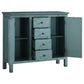 Rue 4-drawer Accent Cabinet Antique Blue