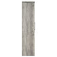 Alejo 2-door Tall Cabinet Grey Driftwood