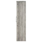 Alejo 2-door Tall Cabinet Grey Driftwood