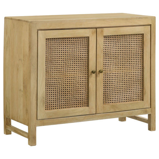 Zamora Rectangular 2-door Accent Cabinet Natural